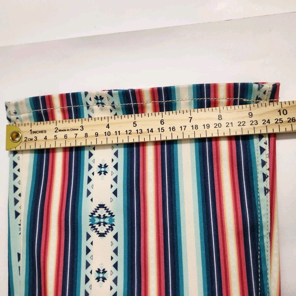 NWT Rock & Roll Denim x Hooey Baby Flare Jeans 28x34 Serape Western‎ Stretch NEW - Picture 15 of 15